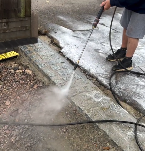 Jet Washing Project by Nelhams&Sons